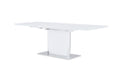 Audi Dining Table White Mdf