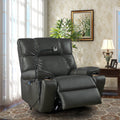 Recliner Chair With Phone Holder,Electric Power Lift Recliner Chair With 2 Motors Massage And Heat For Elderly, 3 Positions, 2 Side Pockets, Cup Holders Gray Foam Bonded Leather