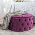 Ottoman Fuchsia Velvet