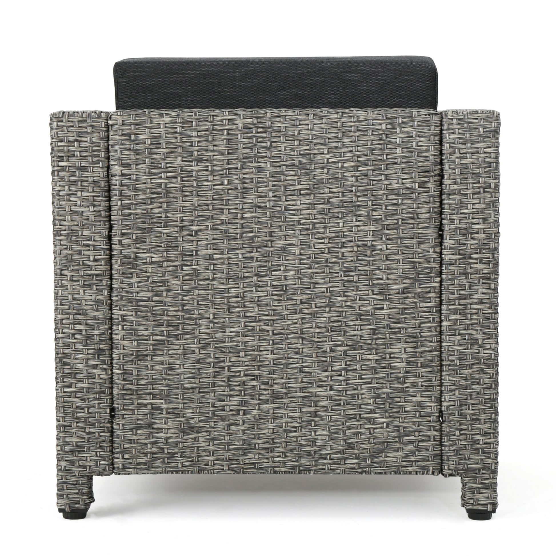 Puerta Club Chair Mp1 Black Rattan