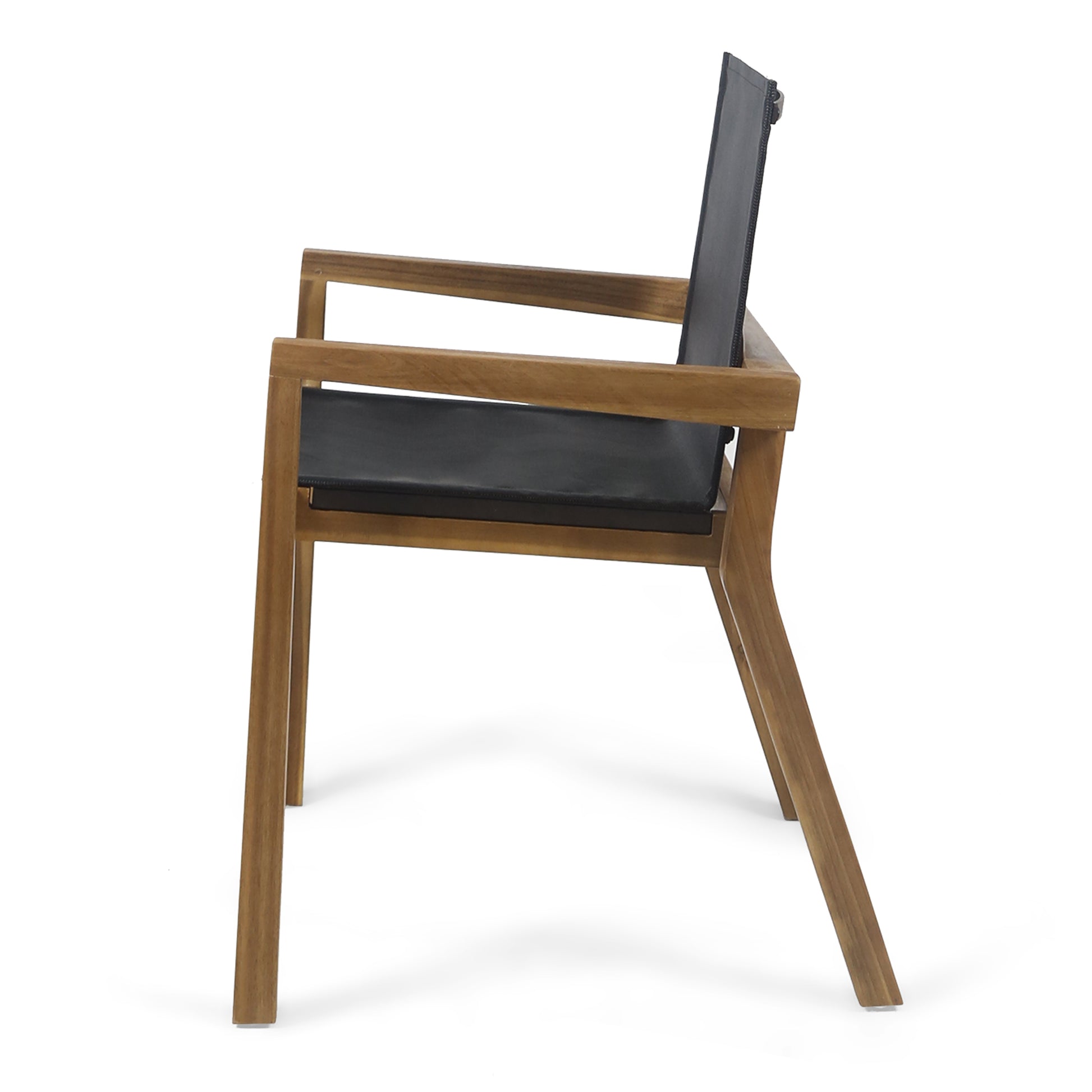 Belfast Dining Chair,Set Of 2 Teak Wood