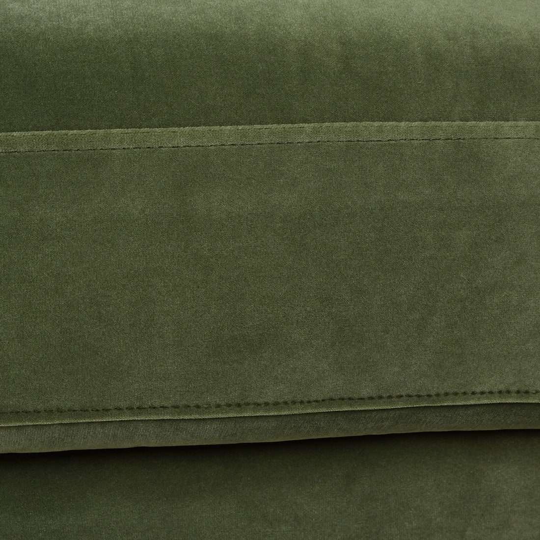 Alana Lawson Three Cushion Tightback Sofa, Olive Green Performance Velvet Green Foam Velvet 3 Seat