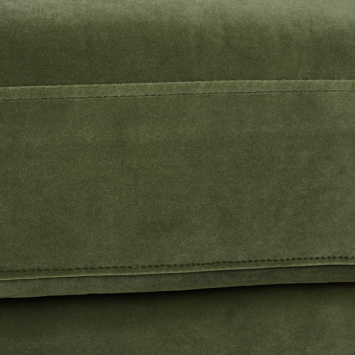 Alana Lawson Three Cushion Tightback Sofa, Olive Green Performance Velvet Green Foam Velvet 3 Seat