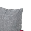 Coronado Rectangular Pillow Set Of 2 Grey Fabric