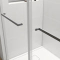 Shower Door Handle Only, 24D02P06 Chx Chrome Stainless Steel
