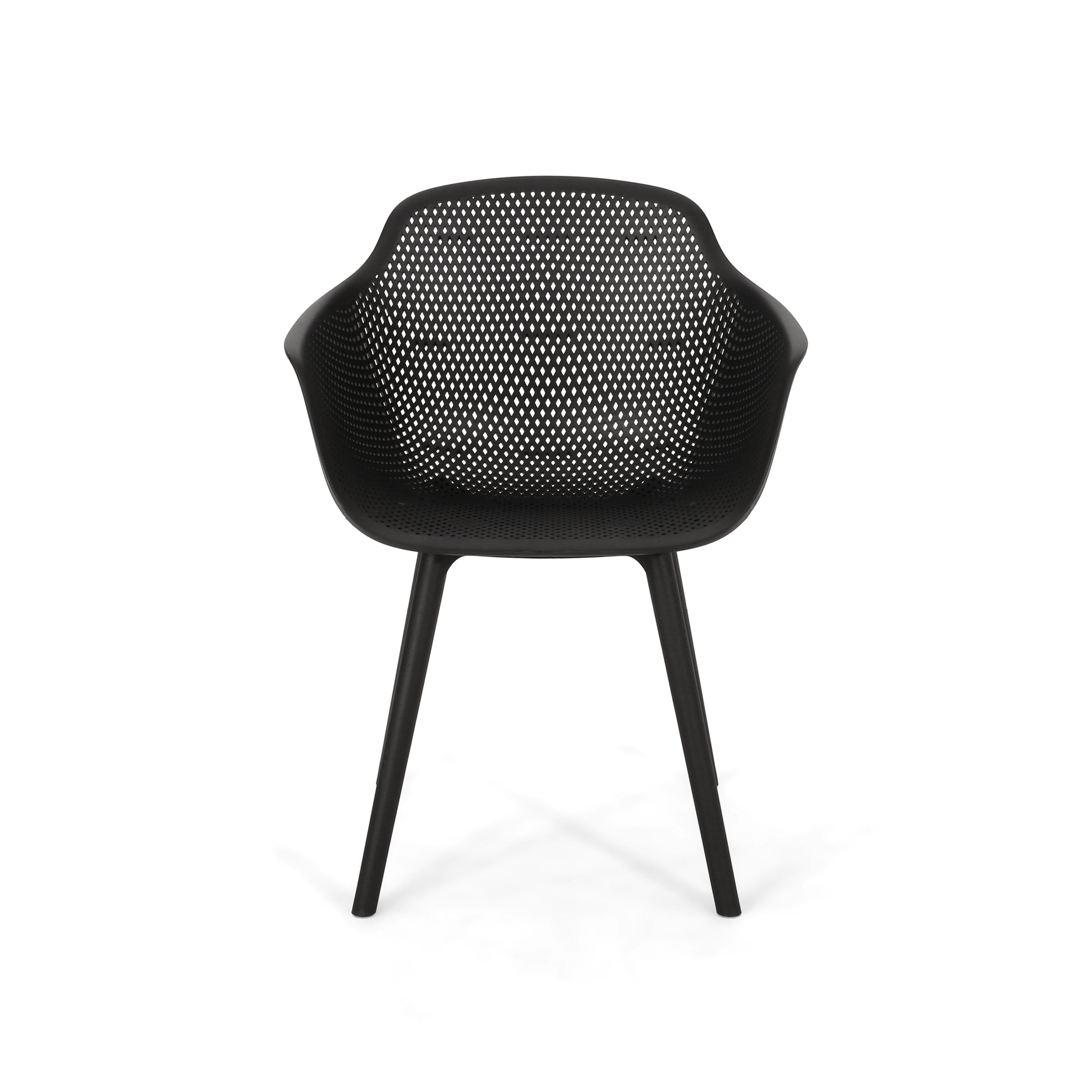 Lotus Chair Black Polypropylene