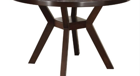 Drake Espresso Finish Dining Table Espresso Synthetic Wood