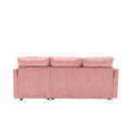 United Modular Sectional Sofa L Shaped Modular Couch With Reversible Chaise Modular Sofa Sectional Couch With Storage Seats Pink Velvet 3 Seat