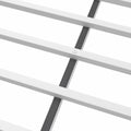 Heavy Duty Sturdy Meta Twin Over Twin With Trundle Bunk Bed L Noise Reduced Safety Guardrail No Box Spring Needed,White Box Spring Not Required Twin White Metal