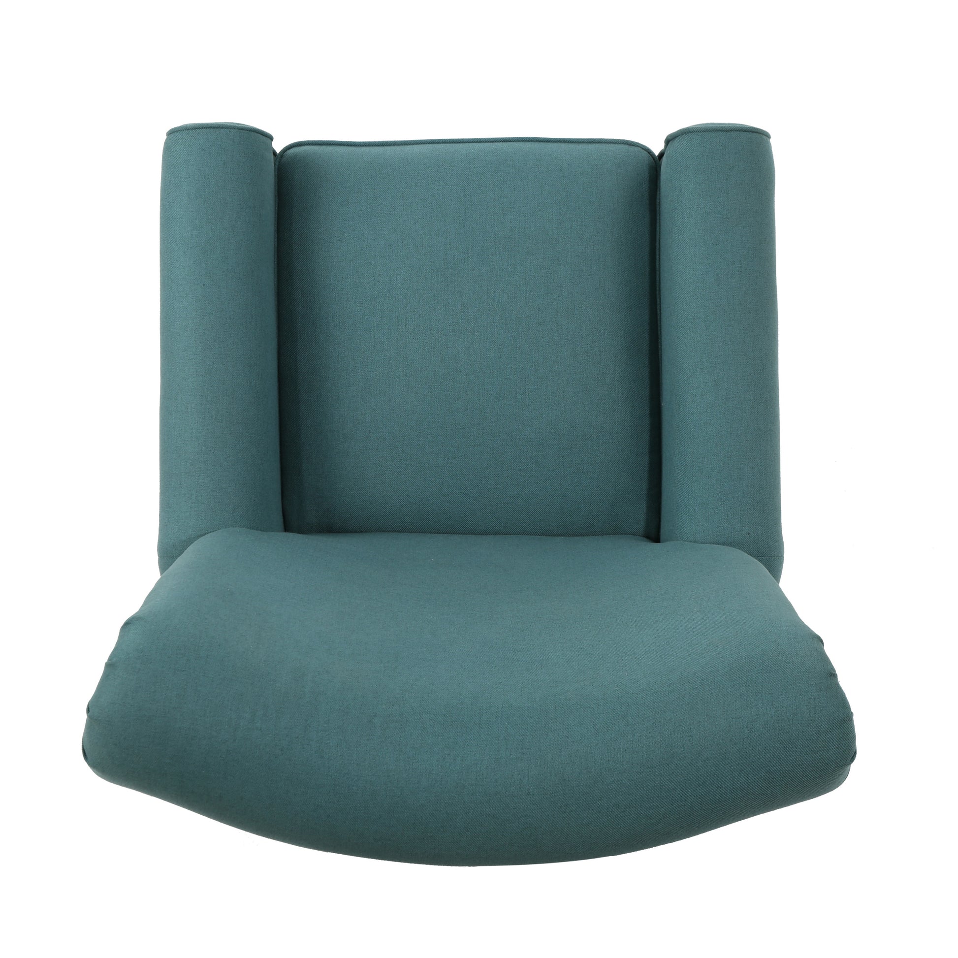 32.83" Wide Manual Standard Recliner Teal Fabric