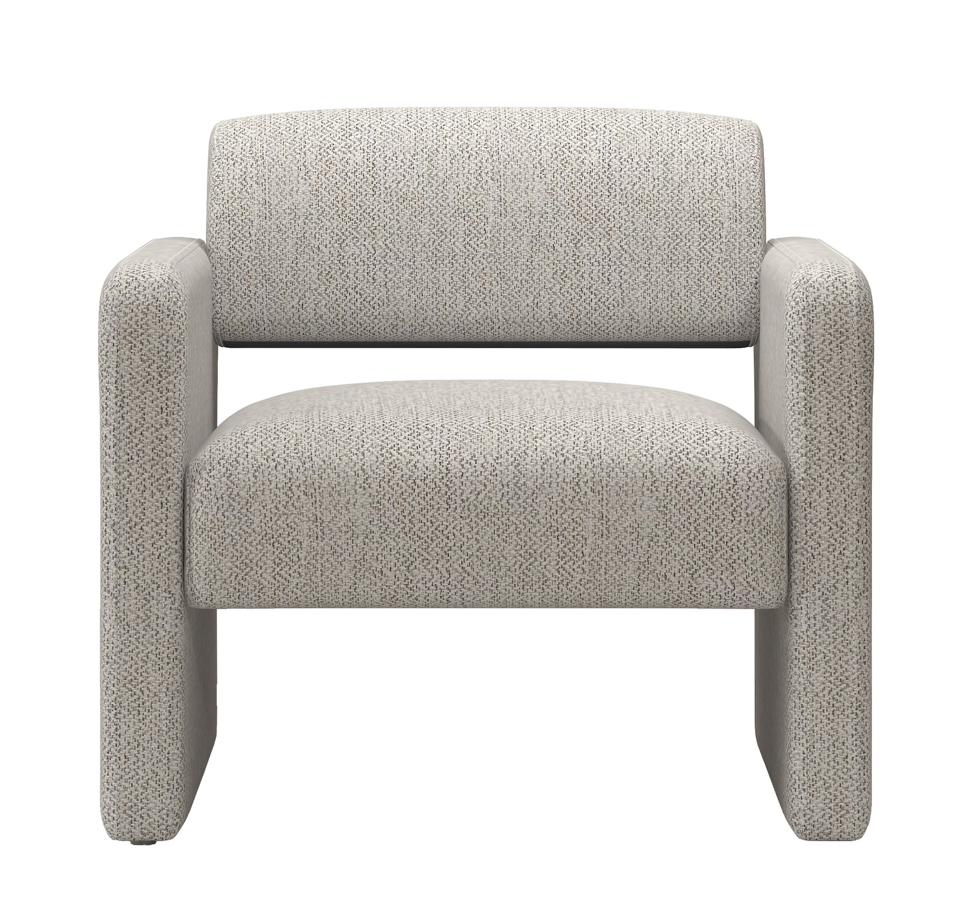 Beige Stripe Single Sofa Chair, Upholstered Comfortable Chair With Armrests, For Dining Room Bedroom Living Room Reception Beige Stripe 30.9"*30.51"*30.11" Beige Foam