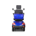 Xl3D4L Electric Mobility Recreational Travel Scooter For Adults,Mobility Scooters For Seniors, 4 Wheel Powered Mobility Scooters Blue Abs Pc Abs Pc