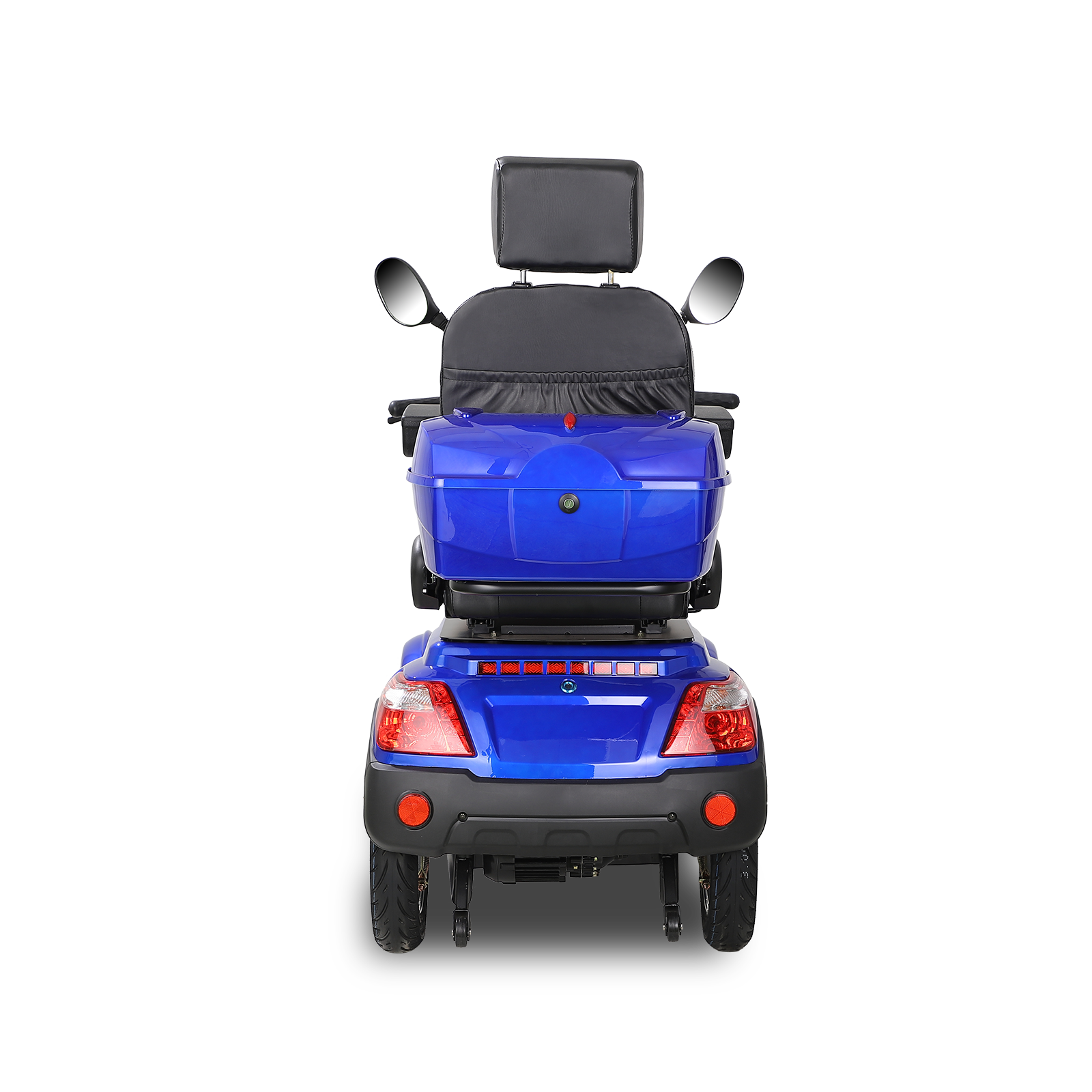 Xl3D4L Electric Mobility Recreational Travel Scooter For Adults,Mobility Scooters For Seniors, 4 Wheel Powered Mobility Scooters Blue Abs Pc Abs Pc