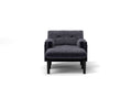 Grey Sofa Chair With Recline Fuction Grey Velvet Metal Primary Living Space Medium Soft Loose Back Pillow Top Arms Foam Fabric Metal 1 Seat