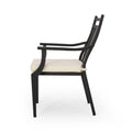 Delmar Dining Chair Black Acacia Wood