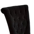 Charlotte Kd Dining Chair Black Fabric