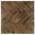 Lorenza End Table Brown Brown Steel