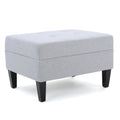 Ottoman Light Grey Fabric