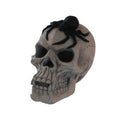 Demon Skull,Suitable For Outdoor Fireplace And Fire Pit, Halloween Decoration Black White American Traditional Magnesium Oxide