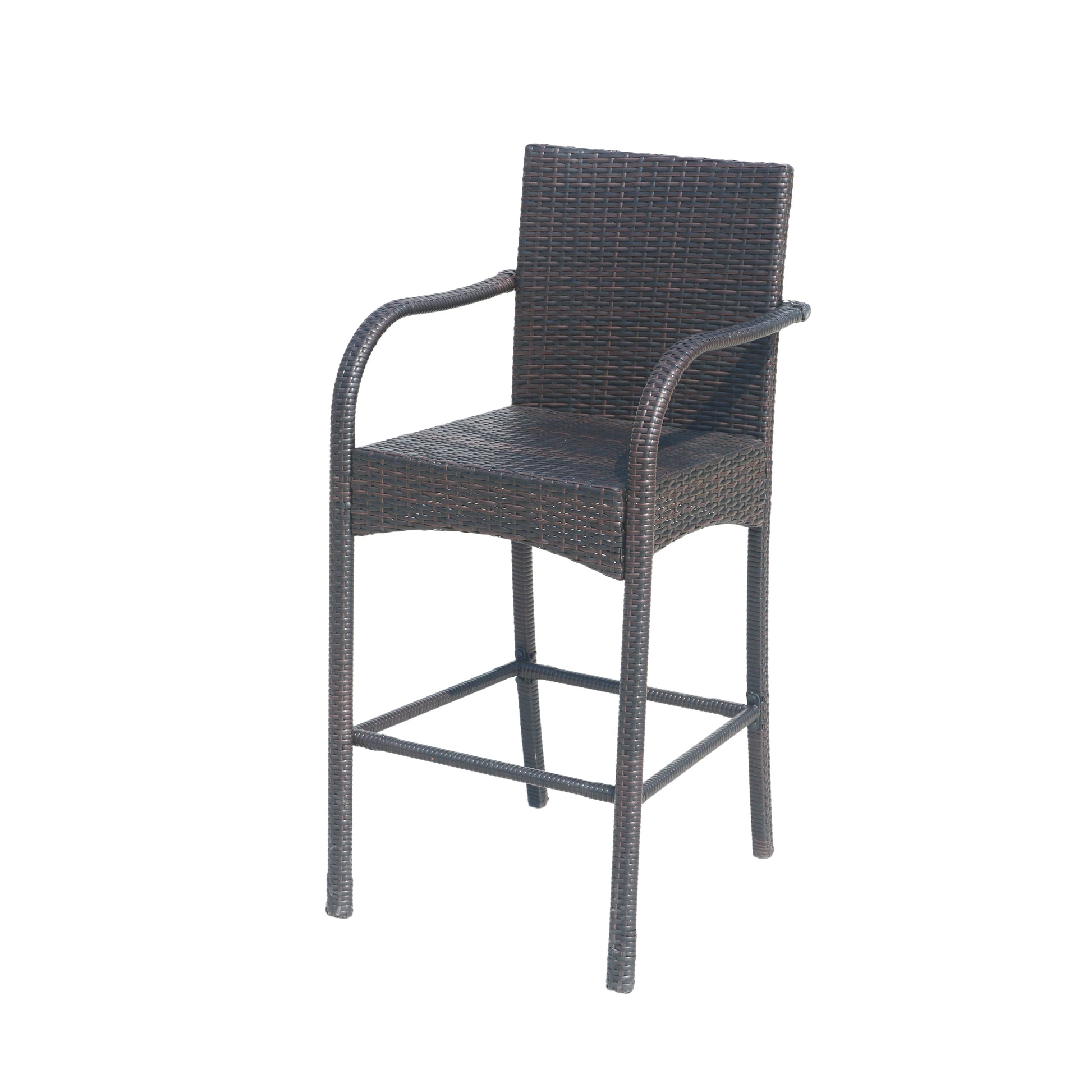 Cascada Kd Barstool Chair Brown Rattan