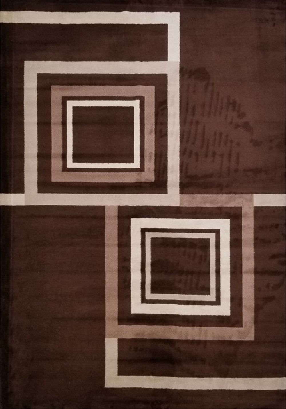 Jersey Area Rugs, Carpets For Livingroom, 7X10 Area Rugs ,1925 Brown Rectangle 8&10 Brown Contemporary Abstract Polypropylene