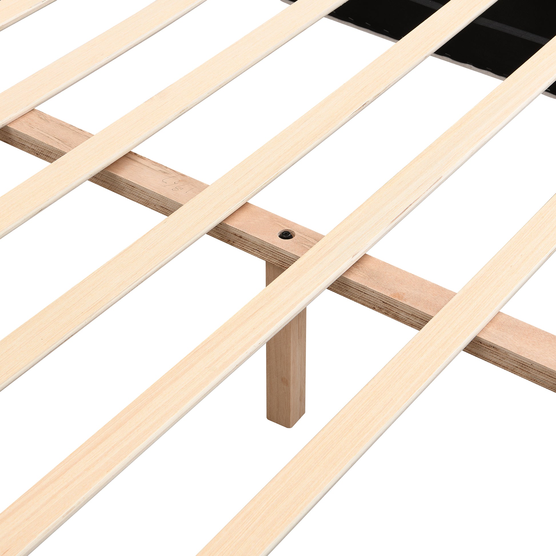 Elegant Boucle Upholstered Bed, A Luxurious And Comfortable Bedroom Centerpiece, King Size, White King White Wood Nature Bedroom Bed Frame Boucle Polyester