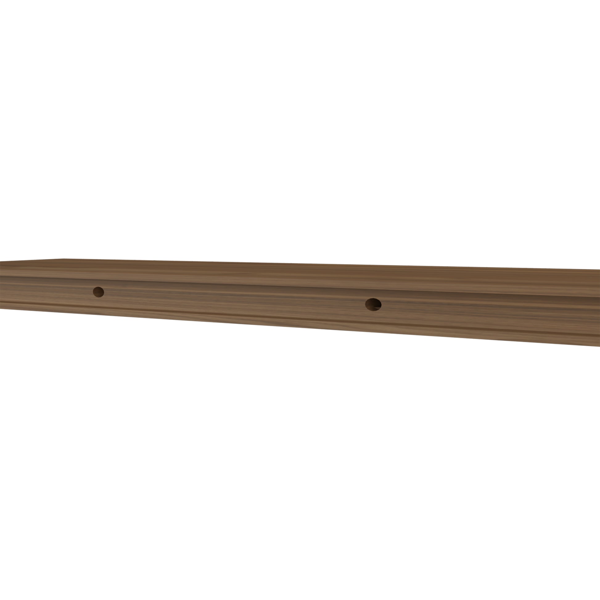 Greer Floating Shelf In Melamine X2,Mahogany Gales Mahogany Primary Living Space Modern Pine Particle Board Melamine