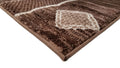 Jersey Area Rugs, Carpets For Livingroom, 5X7 Area Rugs ,3394 Brown Rectangle 5&7 Brown Contemporary Abstract Polypropylene