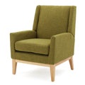 Kd Accent Chair Green Fabric