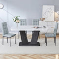 5 Piece Dining Table Set, 1.8