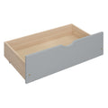 Queen Size Platform Bed With Storage Headboard And 2 Drawers, Gray Box Spring Not Required Queen Gray Wood Bedroom Bed Frame Solid Wood Mdf