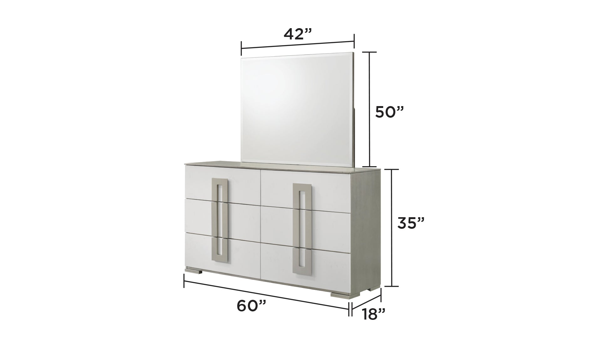 Olivia Contemporary Style 4 Pc Queen Bedroom Set With Led Headboard Made With Wood In White Box Spring Required Queen White Wood 4 Piece Set Bedroom Bed Included,Dresser Included,Mirror