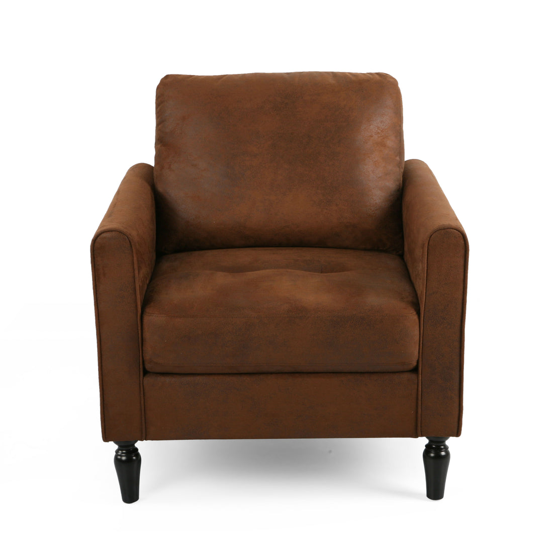 Chair Brown Microfiber 1 Seat