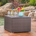 Santa Rosa Storage Brown Multi Rattan