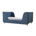 Bodhi Upholstered Toddler Bed In Dusk Blue Blue Polyester