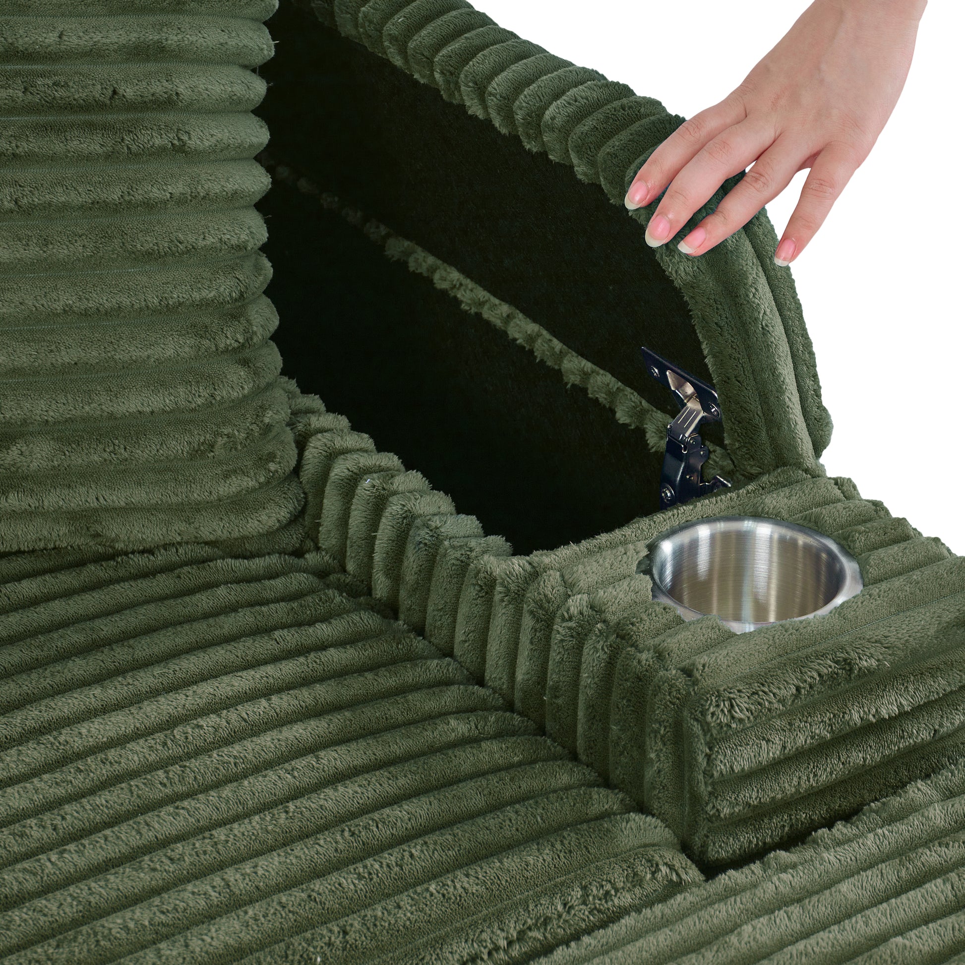 Seat Green Green Plywood 1 Seat