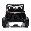 24V Two Seater Kids Ride On Utv W Parents Remote Control,Four Wheel Suspension,Slow Start,Large Wheel Design,Anti Collision Bar,Storage Space,Music,Usb,Bluetooth,Volume Control,Led Lights For Kids 3