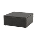 Patio Furniture, Outdoor Furniture, Seasonal Pe Wicker Furniture,7 Pcs Set Wicker Furniture With Lounger Sofa Yes Dark Gray Seats 6 Pe Rattan Iron Waterproof Fabric