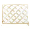 Fire Screens Gold Iron