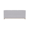 Honra Gray Sofa Gray Foam Engineered Wood 3 Seat