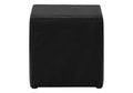 Nightstand, Nightstand, End, Side, Lamp, Storage Drawer, Bedroom, Upholstered, Black Leather Look, Transitional Black Mdf