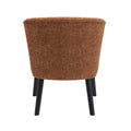 Shellback Chair In Brown Brown Sand Polyester