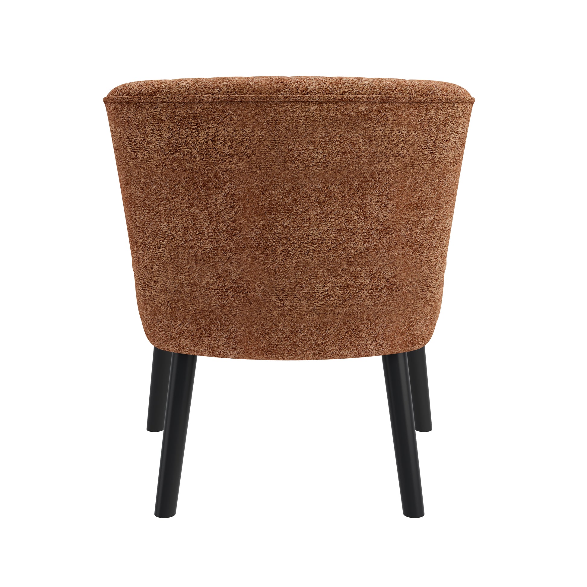 Shellback Chair In Brown Brown Sand Polyester
