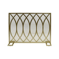 Fire Screen Gold Iron