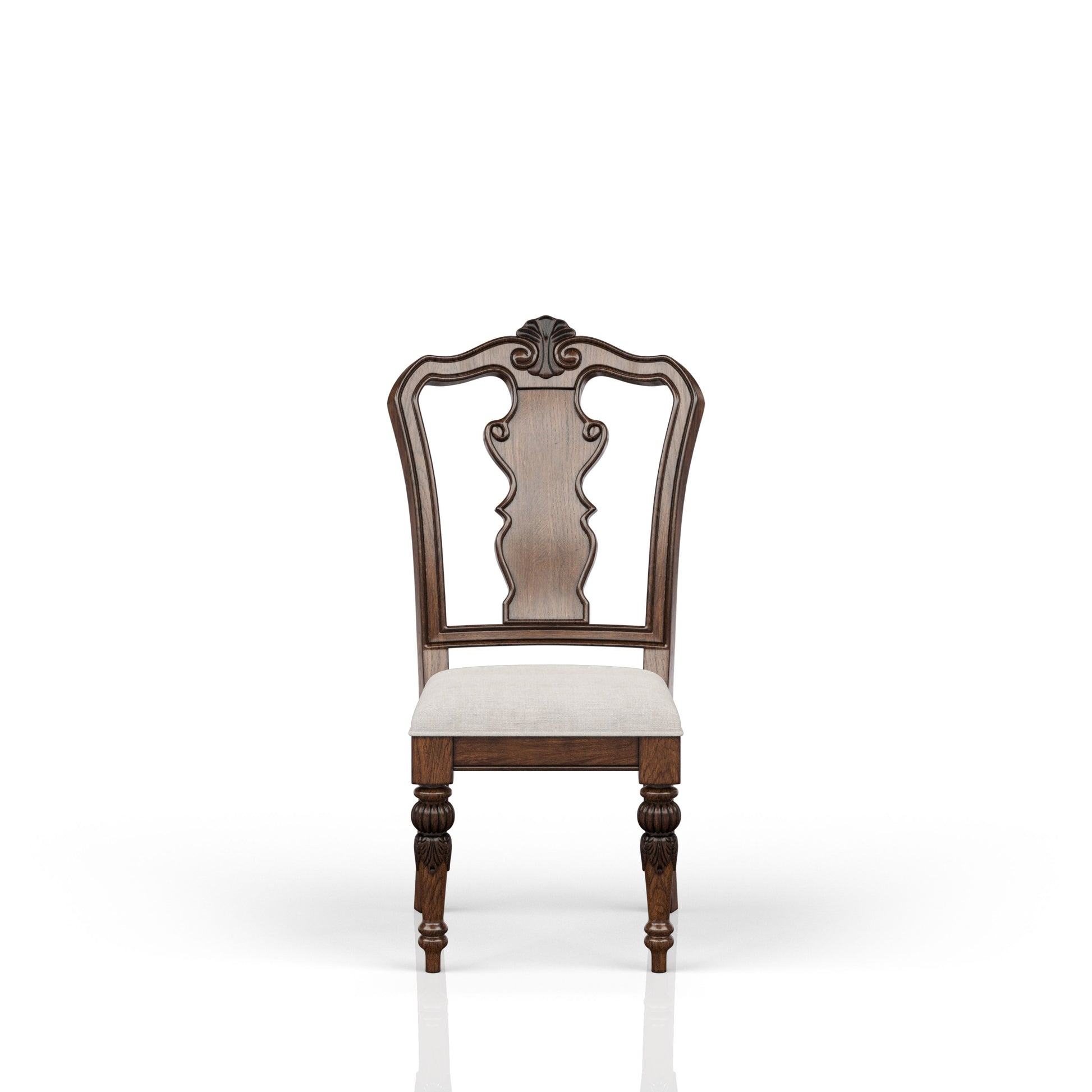 Mahogany Traditional Side Chair Mahogany Solid Wood Mdf