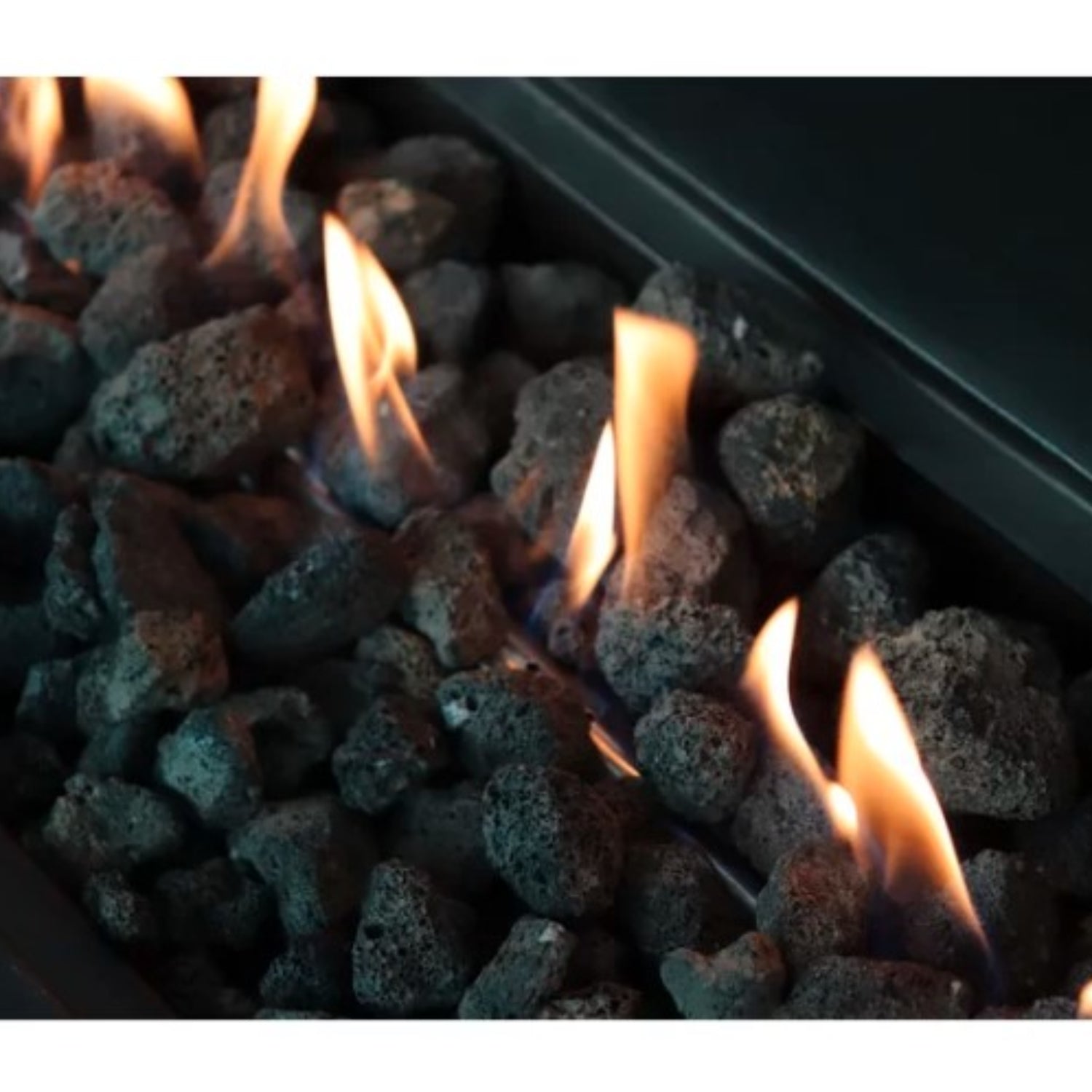 24'' H Concrete Propane Natural Gas Outdoor Fire Pit Table Charcoal Garden & Outdoor Modern Stone Concrete