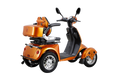 Fastest Mobility Scooter With Four Wheels For Adults & Seniors Orange Abs Pc