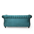 Seat Teal Velvet 2 Seat