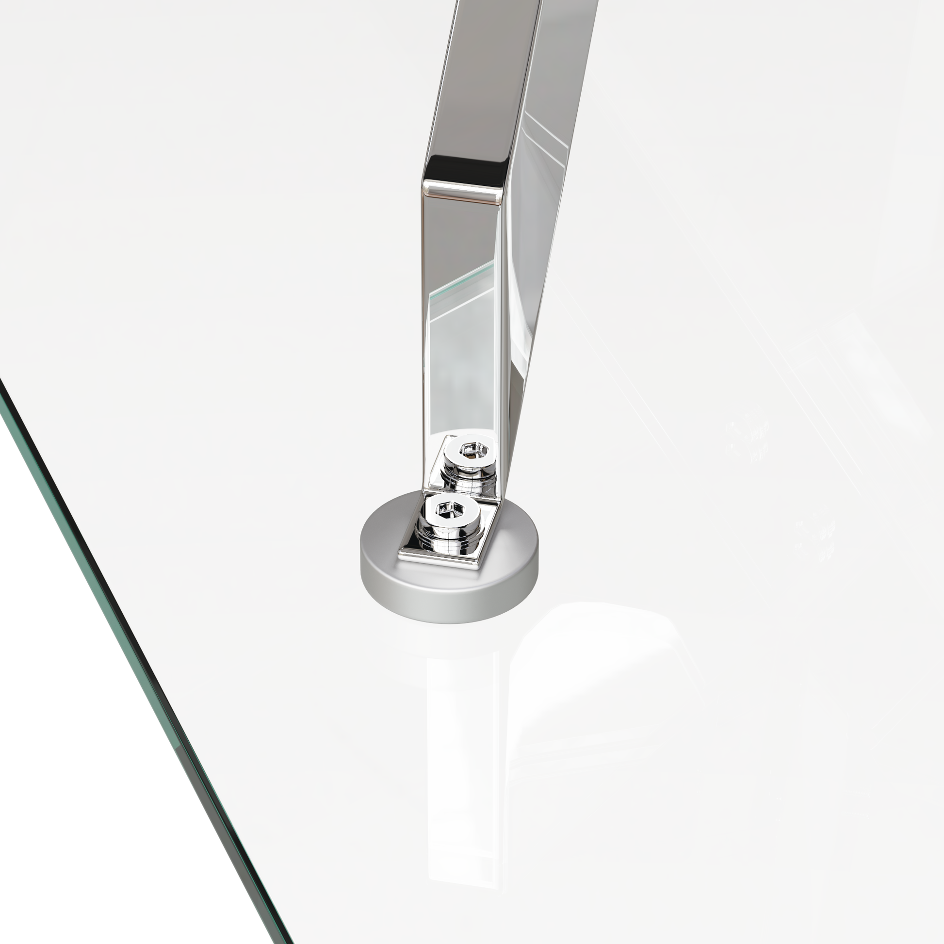 47.2 Inch Modern Minimalist Tempered Glass Coffee Table, Metal Leg Rectangular Dining Table, Transparent Glass Living Room Dining Table, 47.2 Inch X27.5 Inch 29.5 Inch Small Space Suitable