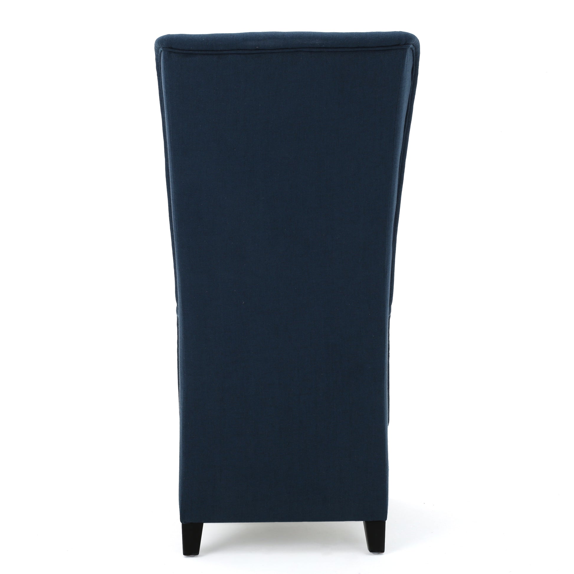 Dining Chair Navy Blue Fabric